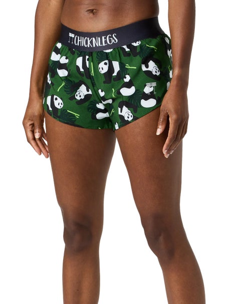 ChicknLegs Womens Pandas 1.5 Split Shorts