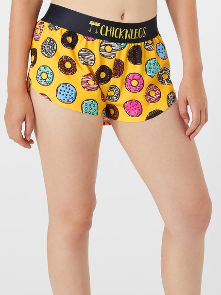 ChicknLegs Women's Salty Donuts 1.5 Split Shorts