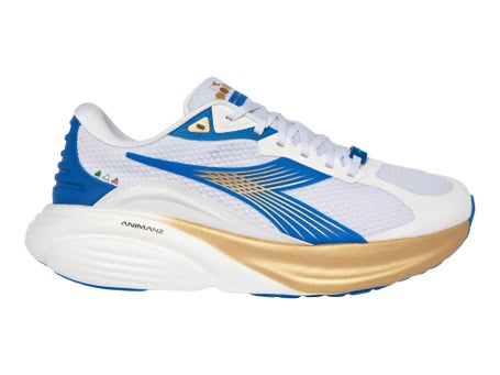 Diadora Atomo Star\Unisex Shoes\White/Blue/Gold