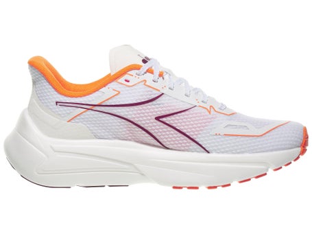 Diadora Frequenza Men's Shoes White/Maroon Banner Running