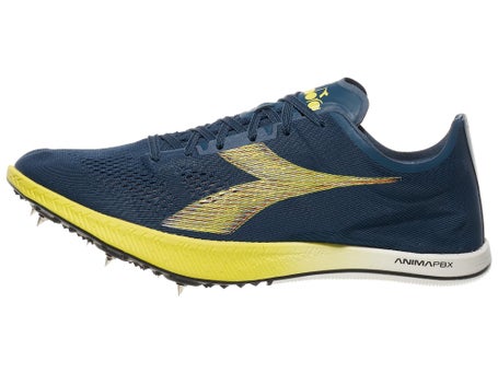 Diadora Mezzofondo Spikes\Unisex\Dark Denim/Sulphur