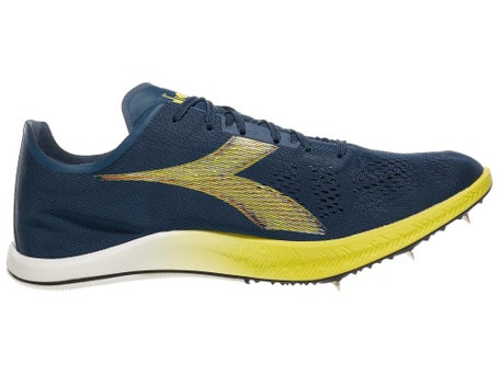 Diadora Mezzofondo Spikes Unisex Dark Denim/Sulphur  display picture 1