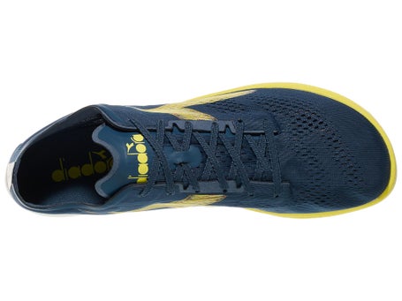 Diadora Mezzofondo Spikes Unisex Dark Denim/Sulphur  display picture 1