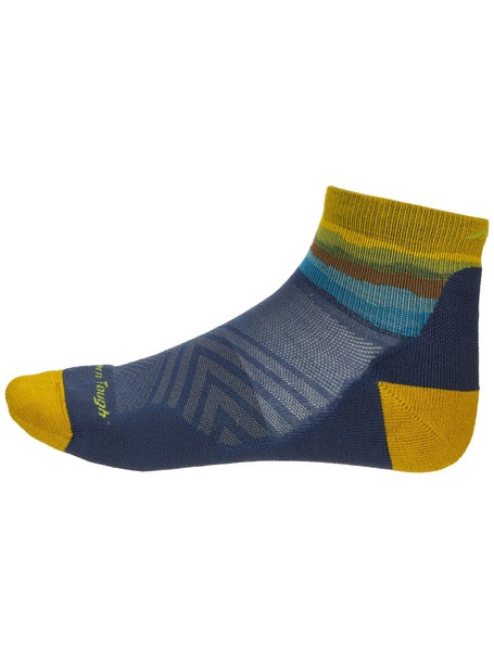 Darn Tough Mens Run 1/4 UL Cushion Socks Skyracer