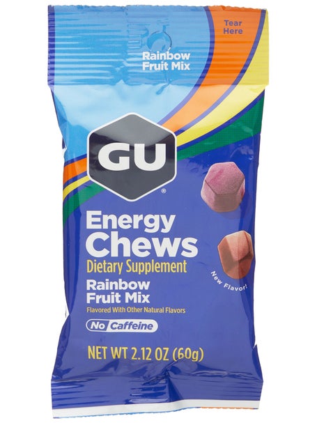 GU Energy Chews Rainbow Fruit Mix