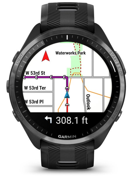 Garmin Forerunner 965 GPS running watch has a super-bright and