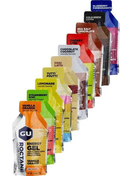 GU Roctane Energy Gel 24-Pack Blueberry Pomegranat