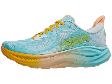HOKA Clifton 10\Mens Shoes\Blue Spark/White