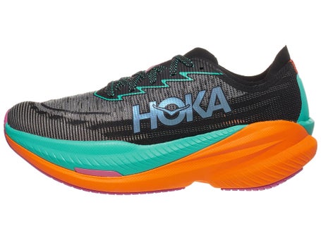 HOKA Mach X 2\Mens Shoes\Black/Electric Aqua