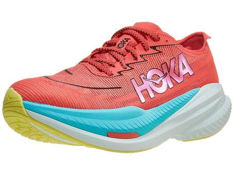 Hoka Mach X 2 Men\'s Running Shoes Grapefruit Electric Coral NWT Size 13 D HOKA Men main image 2