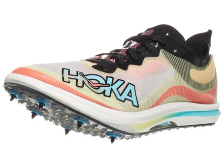 HOKA Cielo X 3 MD Spikes Unisex Black/Yuzu | Running Warehouse display picture 1