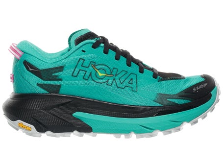 HOKA Mafate 5\Womens Shoes\Black/Electric Aqua