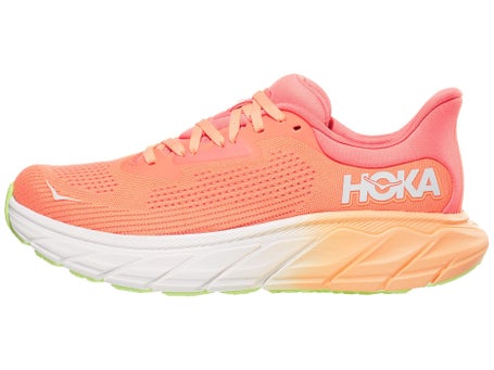 HOKA Arahi 7 Women's Shoes Papaya/Coral | Running Warehouse