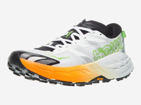 Hoka One One Speedgoat 7 Trail Running Shoe Men\'s Size 10D White/Orange Sample HOKA Speedgoat 7 Men main image 3