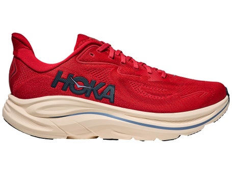 HOKA Clifton 10\Mens Shoes\Vermillion/Varsity Navy