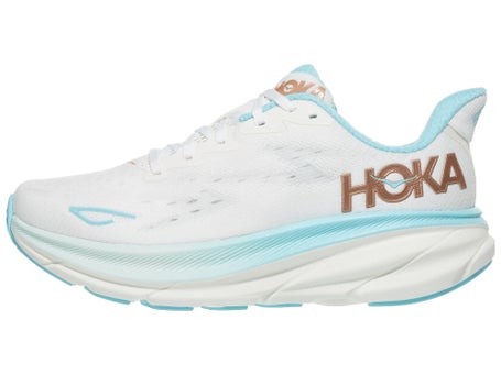 HOKA Clifton 9\Womens Shoes\Frost/Rose Gold