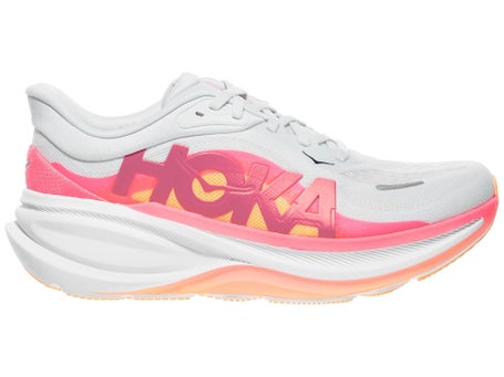 HOKA Clifton PRO\Womens Shoes\MR Grey/Neon Strawberry