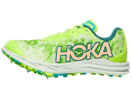 HOKA Crescendo XC Spikes\Unisex\Lettuce/Electric Lime