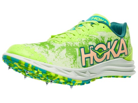HOKA Crescendo XC Spikes Unisex Lettuce/Electric Lime Running