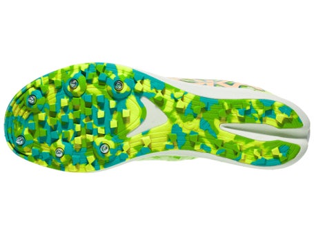 HOKA One Crescendo XC Cross Country Spikes - Lettuce/Electric Lime Men\'s 10 All Gender Crescendo XC Cross Country Spike - Lettuce  main image 4