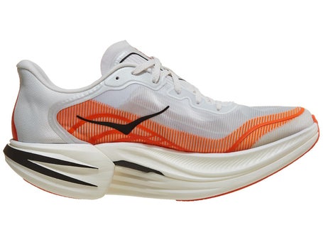 HOKA Cielo X1 2.0 Unisex Shoes Frost/Lava | Running Warehouse