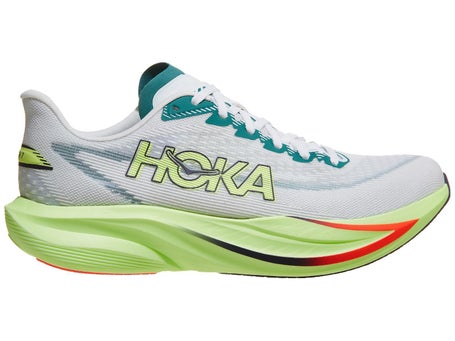 HOKA Mach 7\Mens Shoes\Frost/Neon Yuzu
