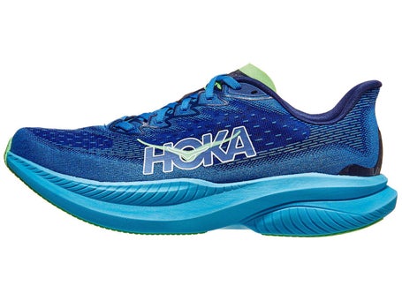 HOKA Mach 6 Men's Shoes Virtual Blue/Bellwether Blue | Running Warehouse
