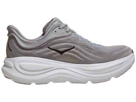 Mens Hoka Bondi 9 Gray & White Athletic Shoes Size 10.5D Hoka - Men main image 4