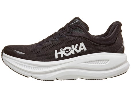 HOKA Bondi 9\Mens Shoes\Black/White