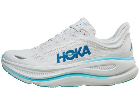 HOKA Bondi 9\Mens Shoes\White/HOKA Blue