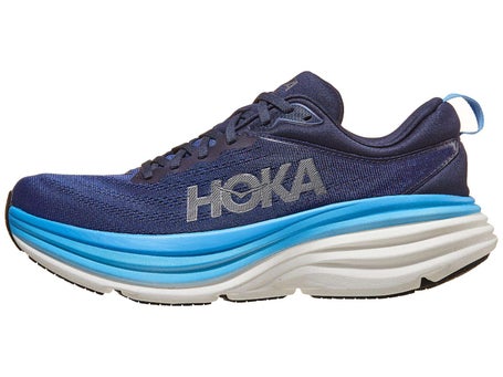 HOKA Bondi 8 Men's Shoes Outer Space/All Aboard | Running Warehouse