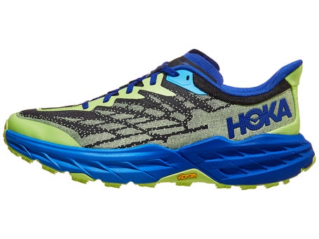 HOKA Speedgoat 5 Men's Shoes Lettuce/Evening Sky | Running Warehouse