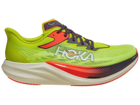 HOKA Rocket X 3\Unisex Shoes\Neon Yuzu/Squid Ink