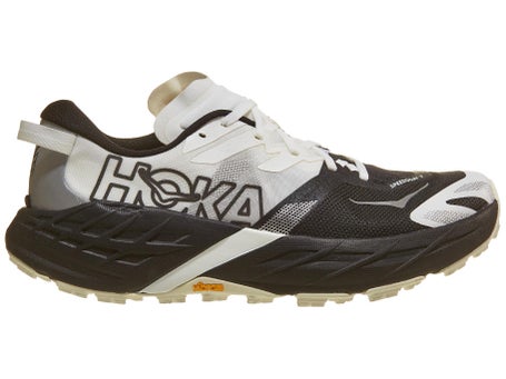 HOKA Speedgoat 7\Mens Shoes\Black/White