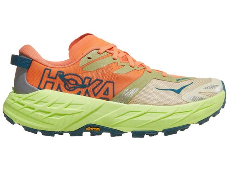 HOKA Speedgoat 7\Womens Shoes\Persimmon/Neon Yuzu