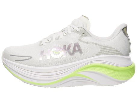 HOKA Skyward X 2\Mens Shoes\White/Neon Yuzu
