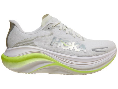 HOKA Skyward X 2\Womens Shoes\White/Neon Yuzu