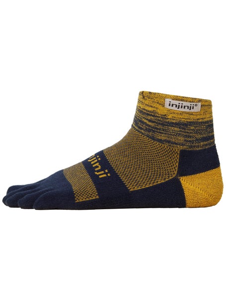 Injinji Artist Designed Men's Trail Mini-Crew Toesocks - Injinji