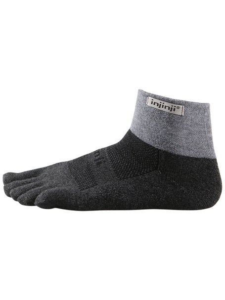 Injinji - Women's Trail Midweight Mini-Crew Toe Socks