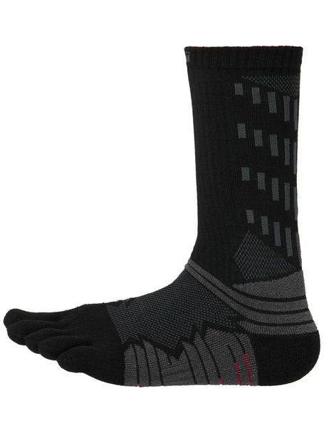 Injinji Ultra Run Crew Toesocks Obsidian