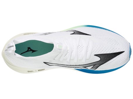 NEW MIZUNO men\'s neo vista shoe in white - frontier blue Mizuno Neo Zen Men main image 3