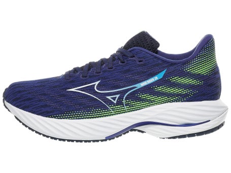 Mizuno Wave Rider 28\Mens Shoes\Reflex Blue C/White