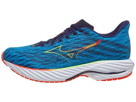 Mizuno Wave Rider 28\Mens Shoes\Blue Pace/Green Gecko