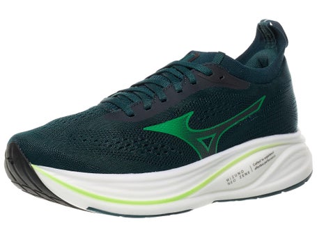 NEW MIZUNO men\'s neo zen 2 running shoes in reflect pond-goblin green Men main image 3