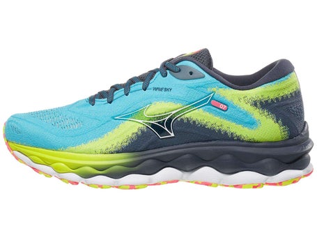 Mizuno Wave Sky 7 Zapatillas de Running Hombre - Jet Blue/White