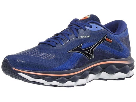 Oost Timor landelijk lager Mizuno Wave Sky 7 Men's Shoes Blue Depths/Silver | Running Warehouse