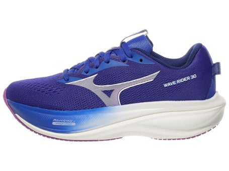 Mizuno Wave Rider 30\Womens Shoes\Royal Blue/White