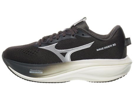 Mizuno Wave Rider 30\Womens Shoes\Black Sand/White