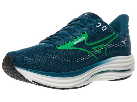 Mizuno Blue & Green Mesh Running Shoes Mizuno Wave Hitogami Running Shoes Women main image 2