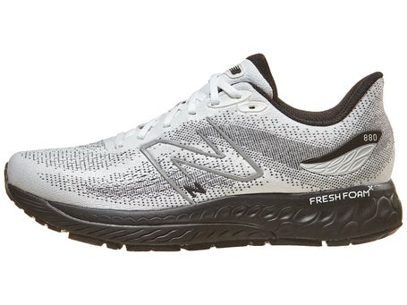 New Balance Fresh Foam X 880 v12 Men's Shoes White/Blk | Running Warehouse